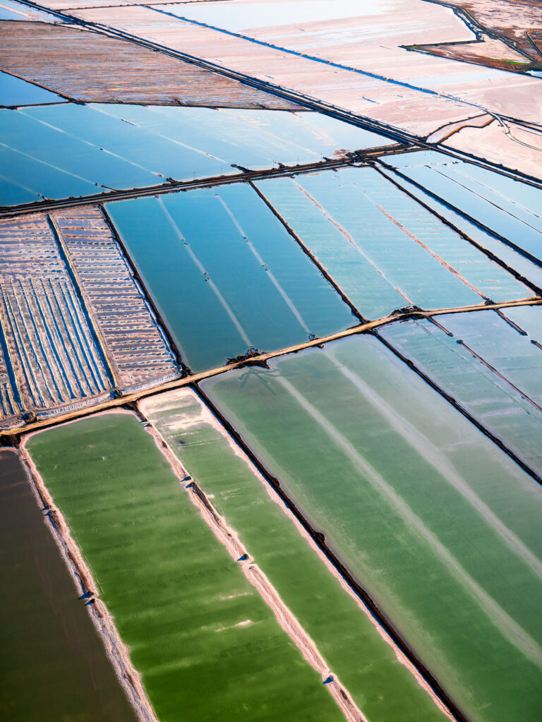 Salt Fields, aerial photograph by Scott Jon