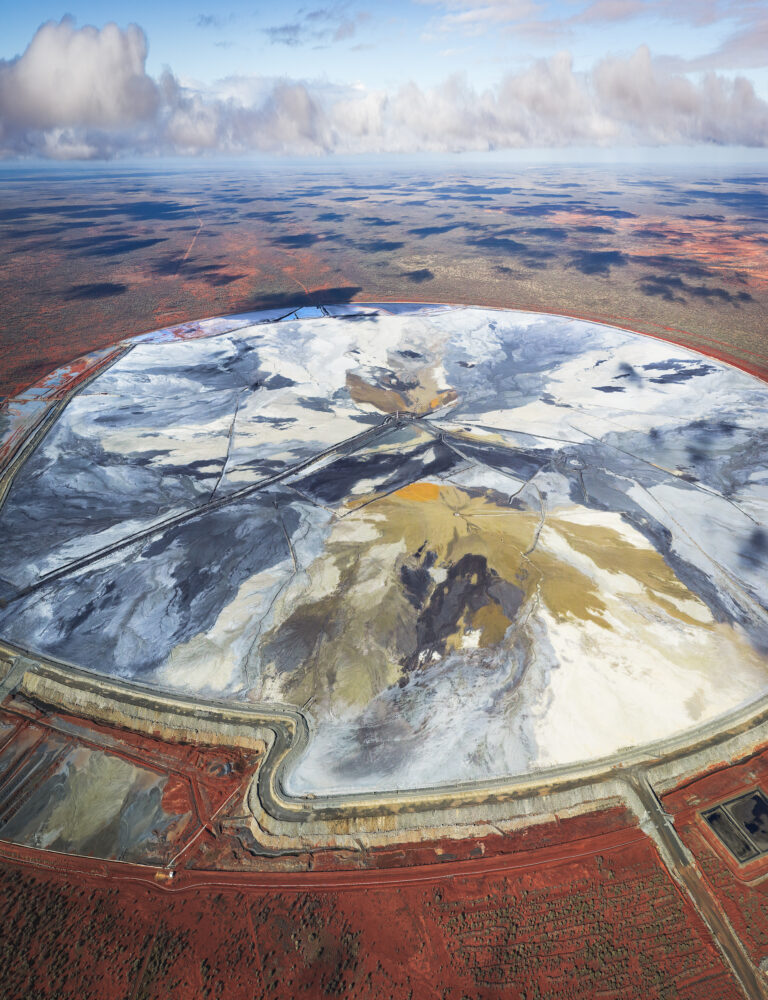 The Mineral Quest, aerial photograph by Scott Jon